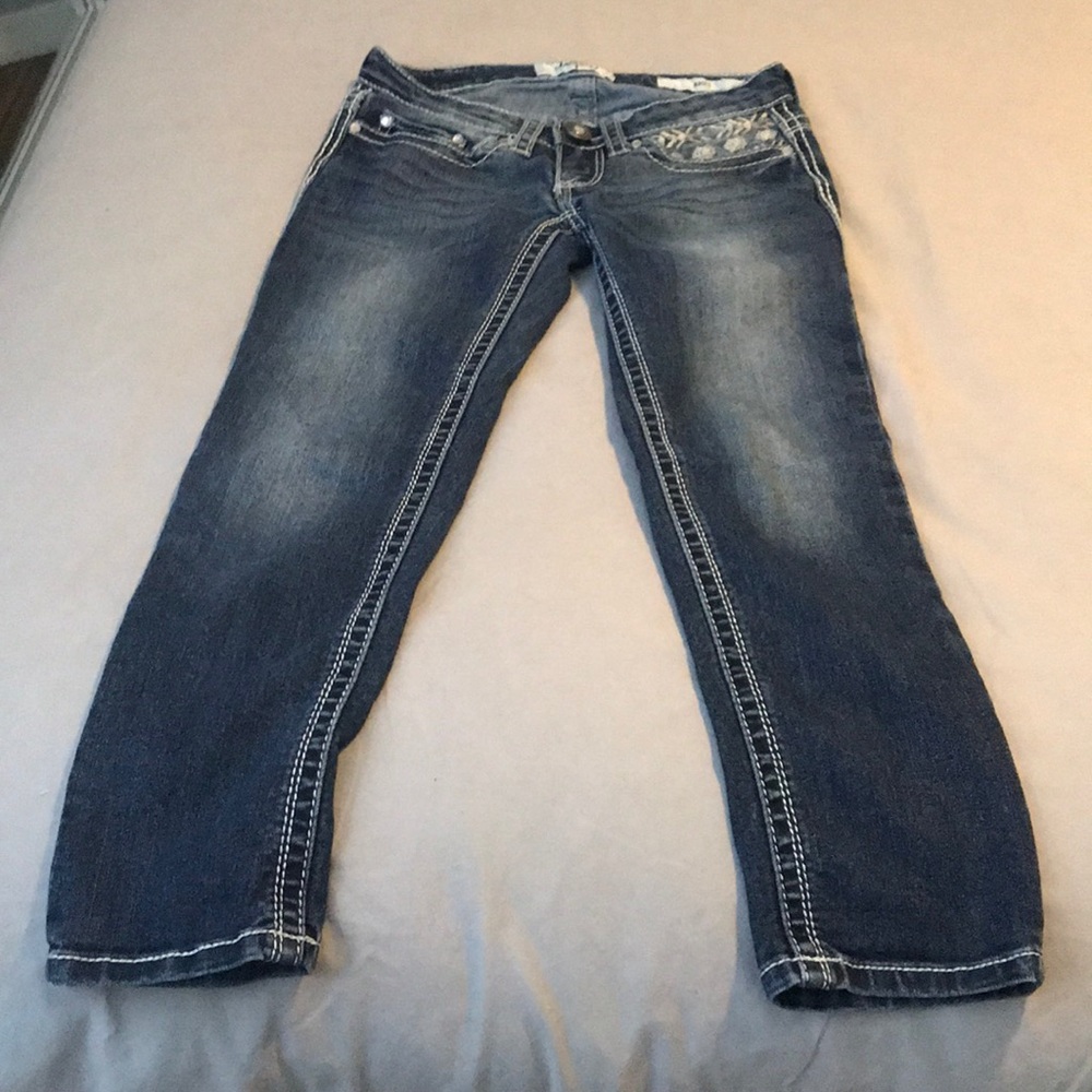 Cropped jeans